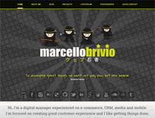 Tablet Screenshot of marcellobrivio.com